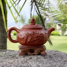330 мл китайский традиционный чайник, Фиолетовый Глиняный дракон чайник