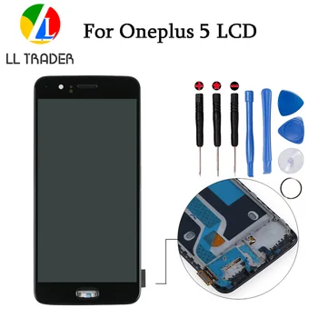 

5.5'' Touch LCD Assembly For Oneplus Five A5000 Display Screen Replacement Frame Digitizer Oneplus 5 LCD Glass +Tools