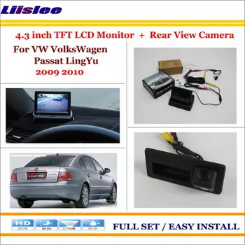 

Liislee For VolksWagen VW Passat LingYu 2009 2010 Car 4.3"LCD Monitor + Car Rear Back Up Camera = 2 in 1 Park Parking System