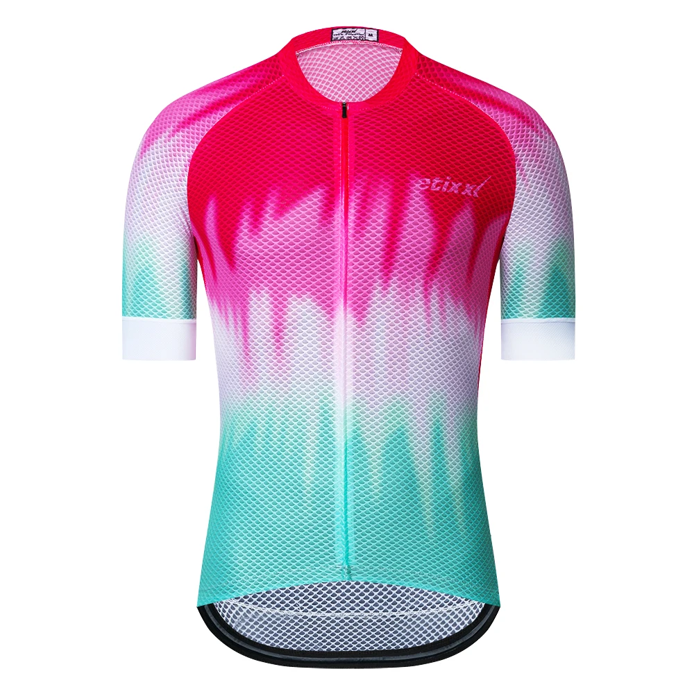 Pro Team fit Велоспорт Джерси Лучшее качество сетка Италия ткань альпинист дышит быстро Ropa Ciclismo гоночная куртка для велосипеда, байка - Цвет: 01