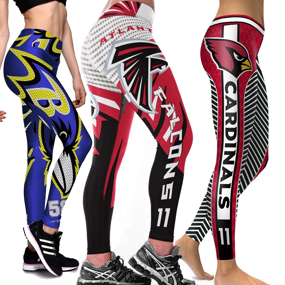 

Cardinals Yoga pants Sport Fitness Arizona Seamless leggings Gym shark Running women New York Football rugby Giants team Pant