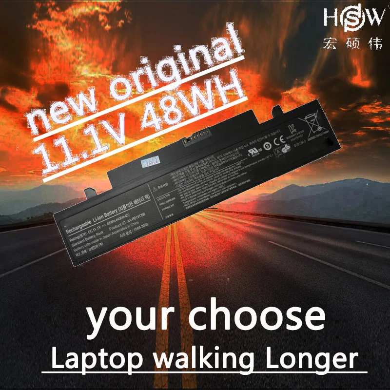HSW 6cell Новый аккумулятор для ноутбука Samsung NB30 N210 X418 X420 X520 Q330|Аккумуляторы