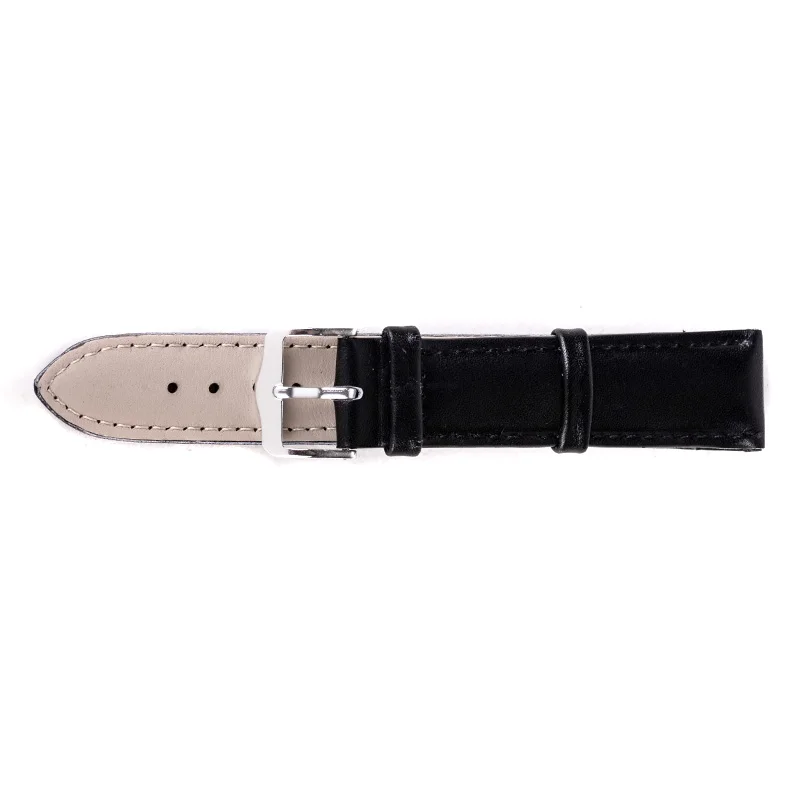 12mm/14mm/16mm/18mm/20mm/22mm/24mm Genuine Leather Watchband High Quality Unisex Sport Wrist Watch Band Strap Belt For Watch
