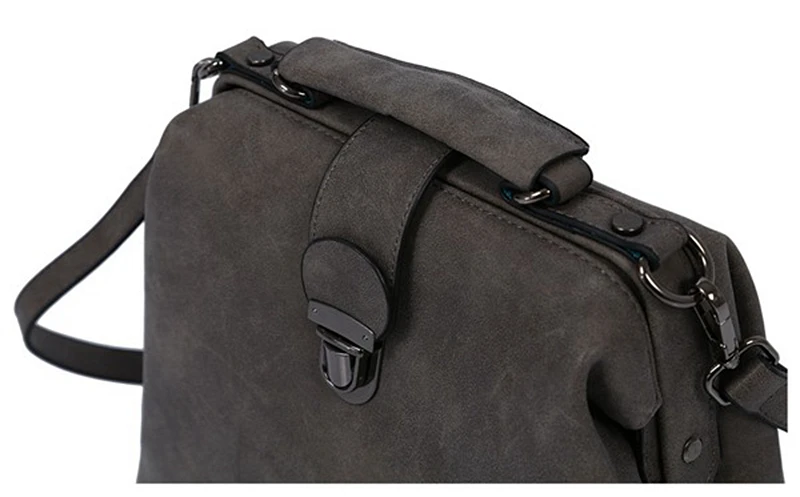 FGGS-Женские Сумки из искусственной кожи, винтажные сумки для доктора, сумки через плечо для женщин, сумки на плечо