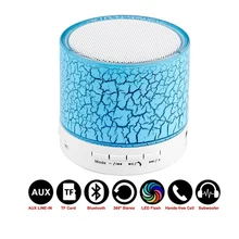 Wireless Portable Mini LED Bluetooth Speaker USB Wireless Music Sound Box Subwoofer Loudspeakers for ios Android phone pc Xiaomi