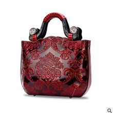 BETHD модные ветряные восстановление древних способов Китай цветок масло воск печати головы слой коровьей сумки женские сумки