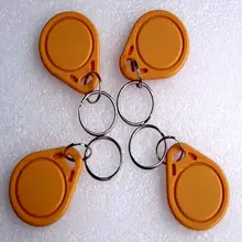 5000 шт./лот 13,56 МГц Метки Ключевые fobst TK4100 rfid бирки с rfid