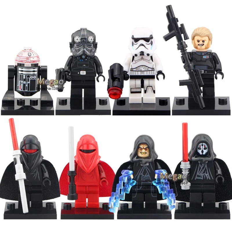 

X0105 Darth Nihilus Shadow Troopers Xinh203-210 7 8pcs/lot Building Blocks Children Gift Toys