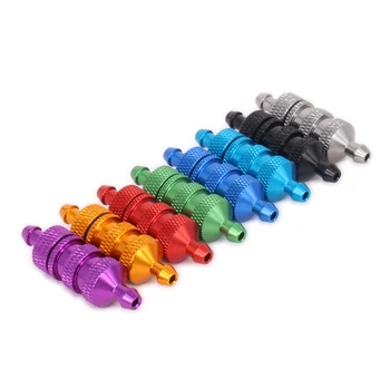 

RCAWD Oil Fuel Filter For 1:10 RC Nitro Hobby Car/Plane Hop-up Parts Alloy Aluminum Upgraded Parts HPI HSP Traxxas Axial