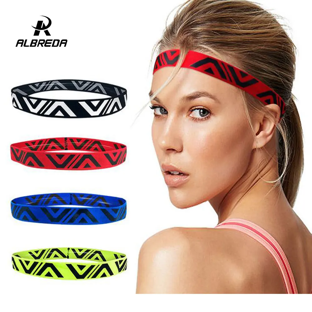 

Men&women sports sweat belt hair band sweat headband Yoga Hair Bands Gym Running Biking Headscarf Outdoor Sport Hairband ALBREDA