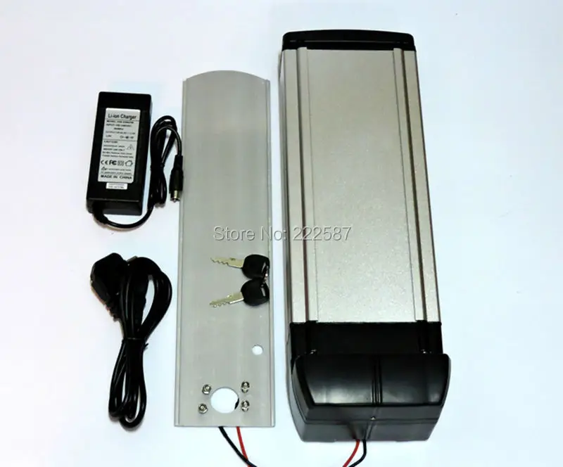 Best 36V 30AH for panasonic cell  electric bike battery rear rack battery 100W  - 1000W BMS lithium battery Aluminum with Tail lights 3 Best 36V 30AH for panasonic cell  electric bike battery rear rack battery 100W  - 1000W BMS lithium battery Aluminum with Tail lights 3