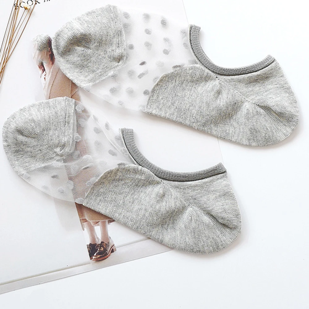 1 пара женские кружевные сетчатые носки|lace no show socks|invisible laceno socks women |