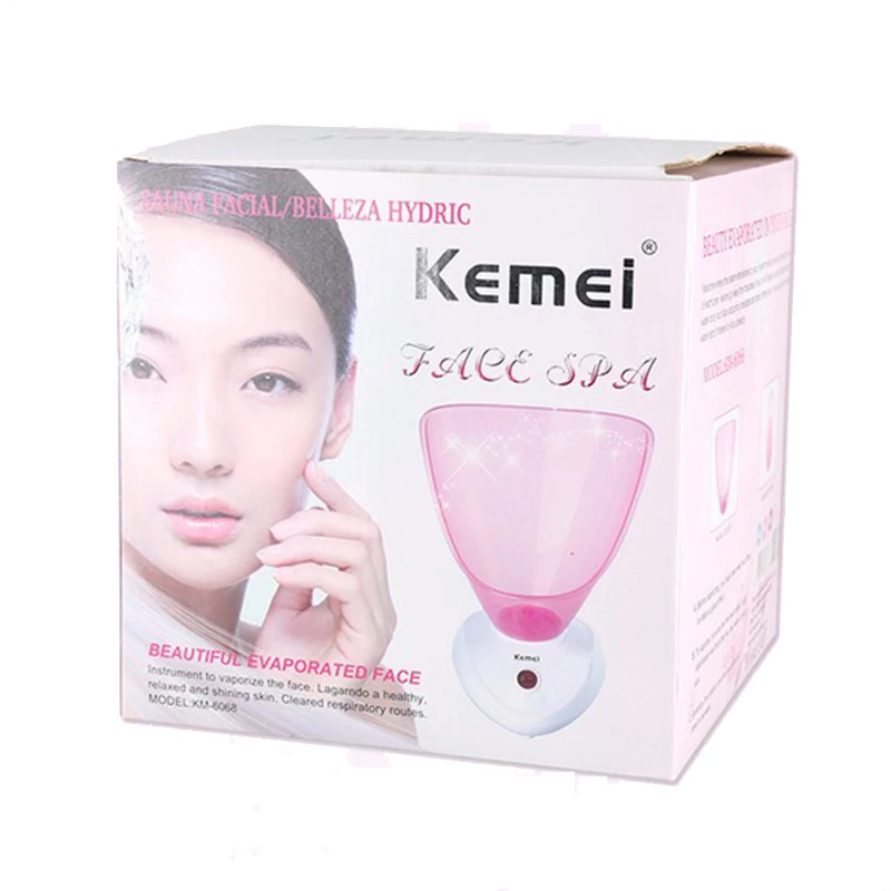 Kemei KM 6068 отпариватель для лица очиститель Глубокая чистка красота отпаривание