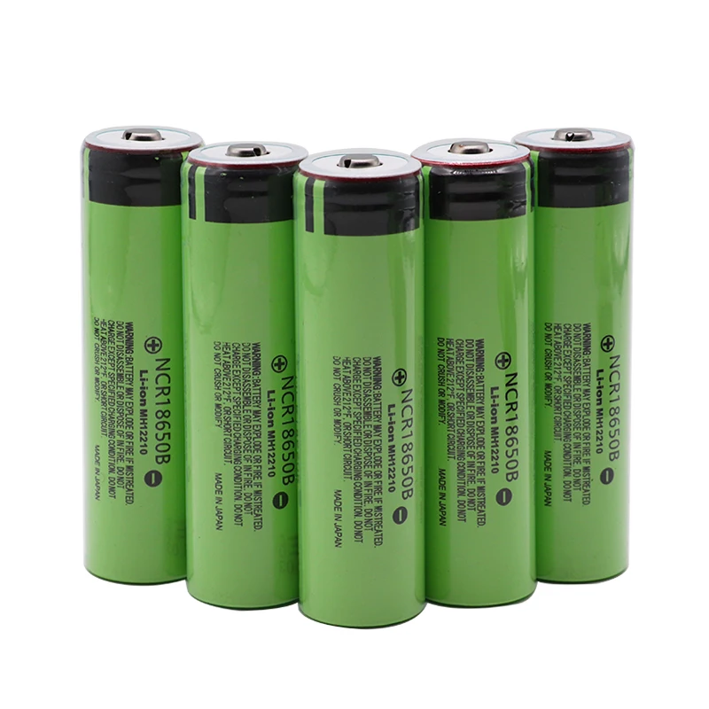 NCR18650B 3,7 V 3400mAh 18650 перезаряжаемый литиевый аккумулятор для фонарика, Бонусная крышка