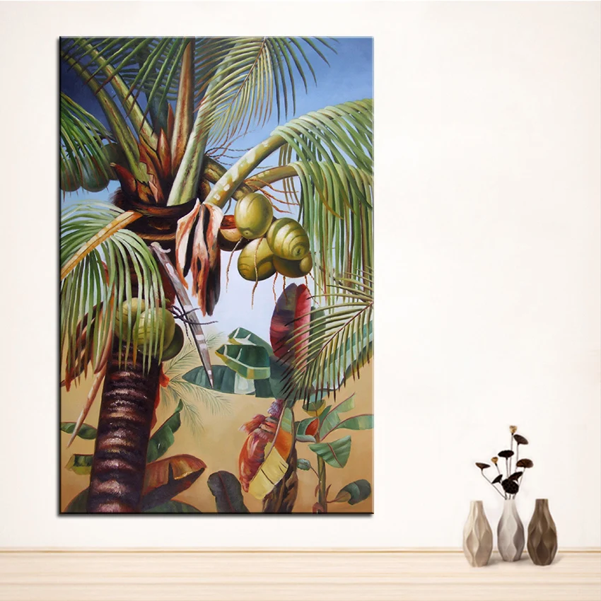 

Extra Large wall Painting of the fruit tree Home Office Decoration paint Canvas Prints No Framed Canvas wall picture Giclee art