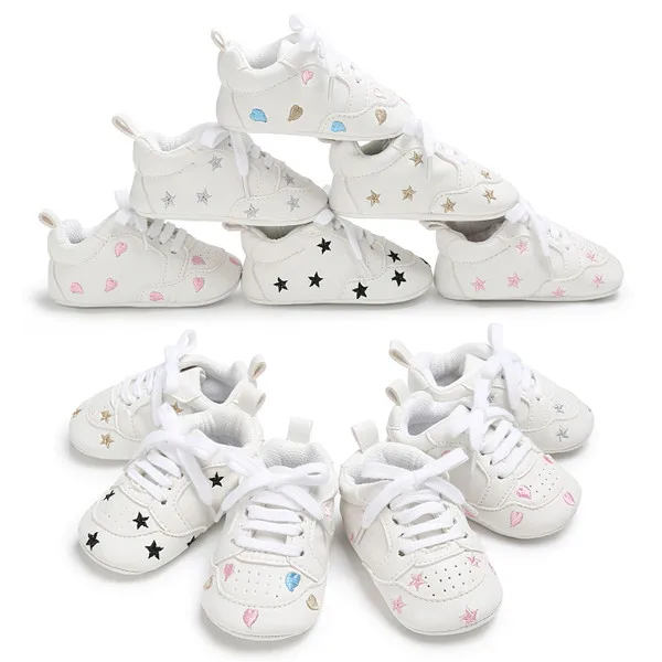 Baby Crib Shoes for Boys Soft Sole PU Leather Moccasins Girl Sneakers Little Kid Newborn footwear Tenis Infantil Toddler Tennis