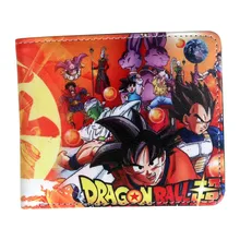 Кошелек детский dragon ball Супер рисунок кошелек dragon ball Z Goku с карманом для монет держатель для карт тонкий