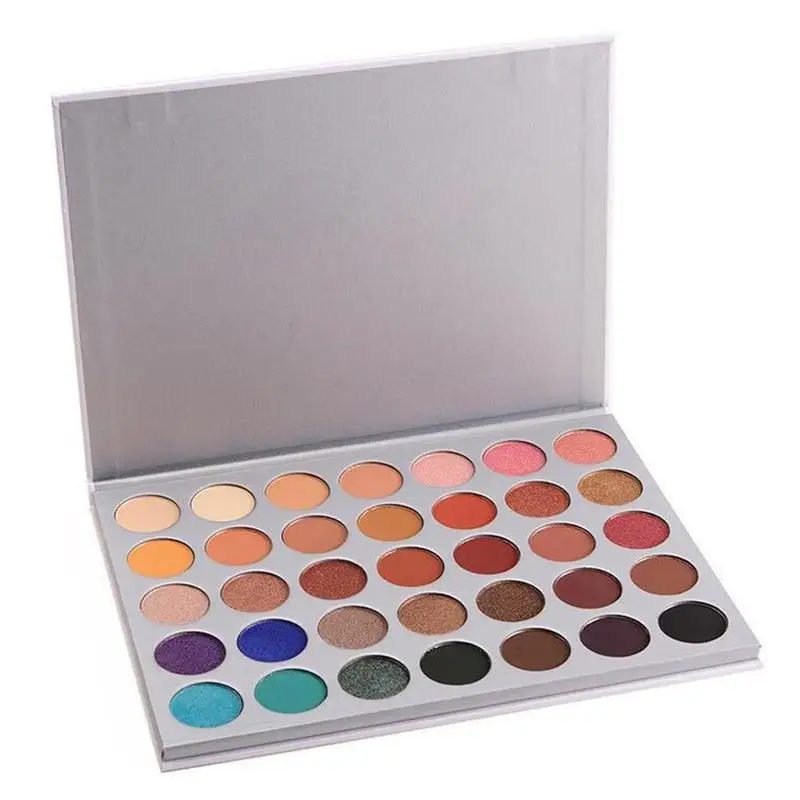 

Long Lasting 35 Colors Eye shadow Palette Beauty Makeup Shimmer Matte Gift Eye Shadow Cosmetic Makeup Shimmer Matte Eyeshadow