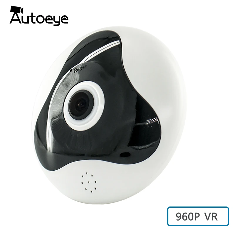 Autoeye 3D Fisheye 960P 1 3MP VR IP Camera 360 Degree Home Security WiFi Camera Panoramic