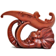 Винтажная подставка для винных бутылок с головой слона, декоративная посуда для напитков из полирезины и барная посуда, аксессуары для украшения и рукоделия