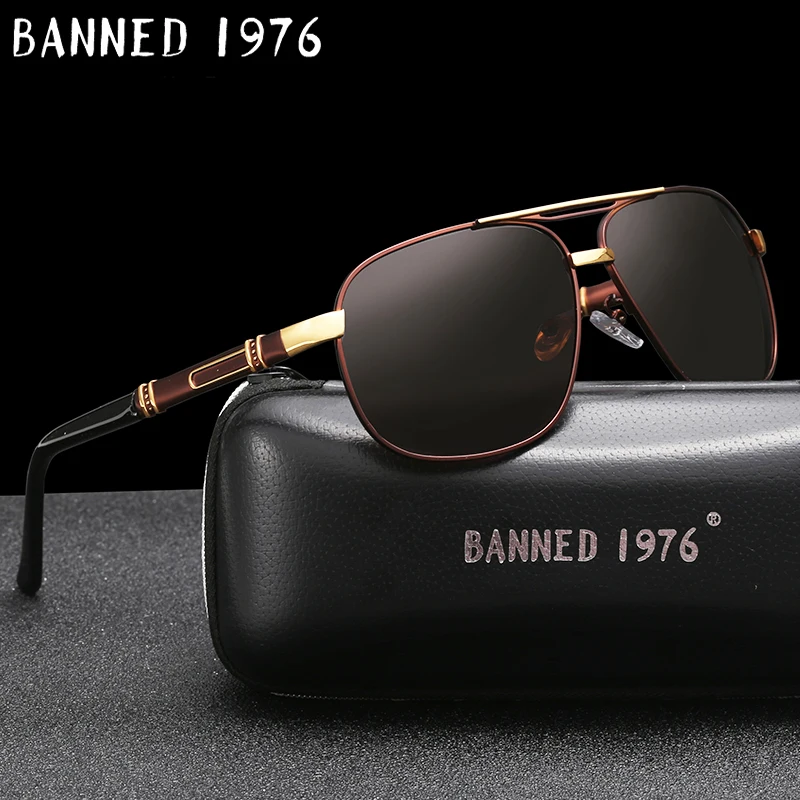 

2018 NEW Men Brand Sunglasses HD Polarized Men fashion HD Polarized Sun glasses cool shades High quality With Original gift Case