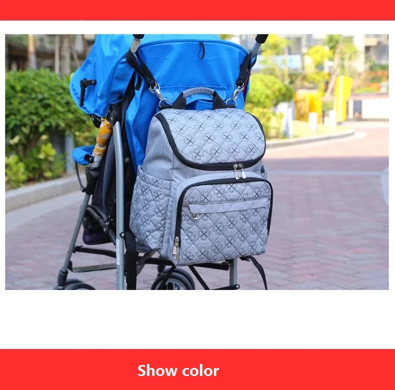 Diaper Bag Fashion Mummy Maternity Nappy Bag Brand Baby Travel Backpack Diaper Organizer Nursing Bag For Baby Stroller