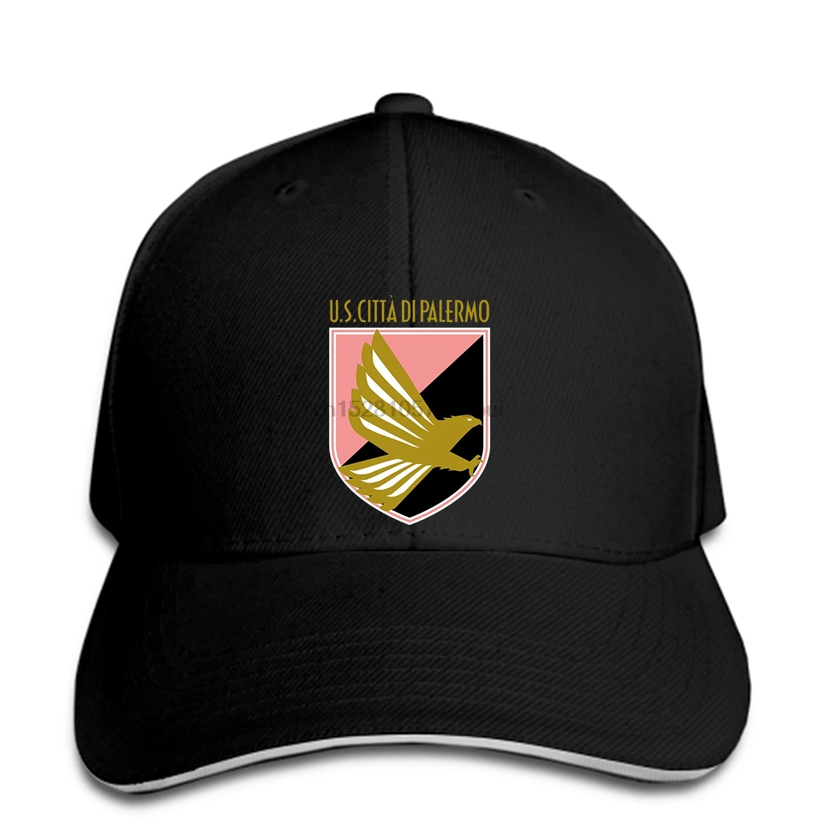 

Baseball cap U.S. Citta di Palermo Rosanero Italy Serie A Football Soccer Black Baseball caps NEW
