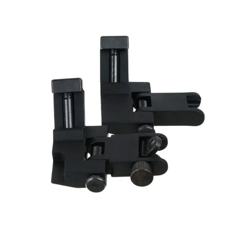 45 Degree Offset Flip Up Front /& Rear Rapid Transition Backup Iron Sight Holder
