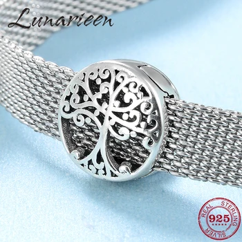 

Hot 925 Sterling Silver Round shape family is where love grows beads Fit Original reflection Charm Bracelet Jewelry making