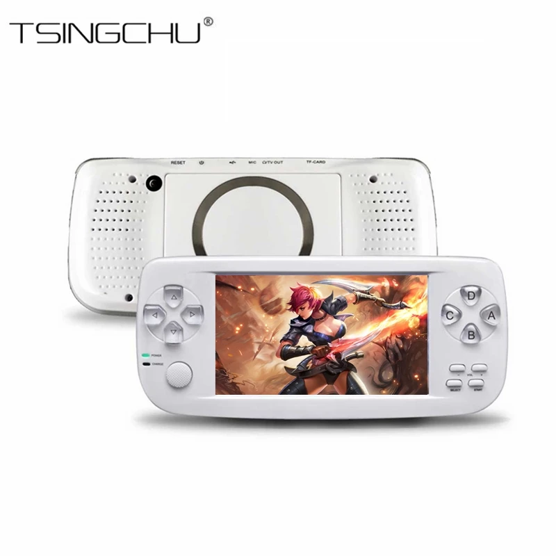 TSINGO PAP KIII Handheld font b Game b font Player 64Bit 4 3 Built in 653