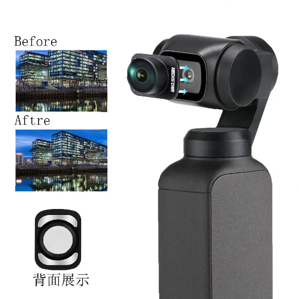 BEESCLOVER для DJI Osmo Pocket Профессиональный макрообъектив/широкоугольный