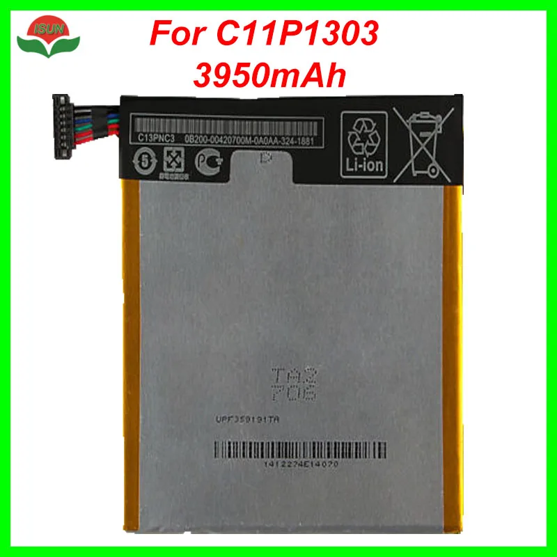 ISUNOO 3950mAh C11P1303 Сменный аккумулятор для Asus Google Nexus 7 &quot7 II 2 2nd Gen 2013 ME571 ME57K ME57KL K009