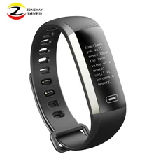 M2P Smart Fitness Bracelet Push Message 0 96 Inch Oled Wristband Blood Pressure Heart Rate Monitor