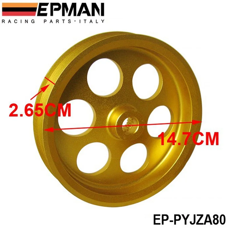 Легкий шкив коленвала для 93-97 TOYOTA SUPRA JZA80 2jzgteunderdrive EP-PYJZA80