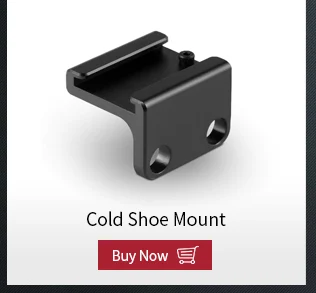 SmallRig 1/4 ”-20 резьба для холодного башмака адаптер для SmallRig Pro клетка для мобильного телефона Vlogging видео съемка Холодный башмак Крепление-2637