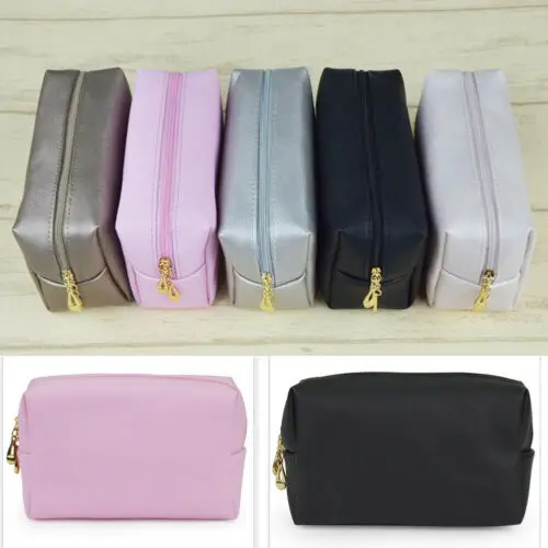

Meihuida Women Waterproof Travel Cosmetic Makeup Large Solid Toiletry Purse Holder Beauty Wash Bag Organizer Pouch