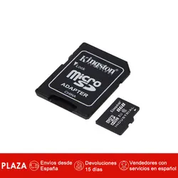 Kingston SDCIT/8 GB microSDHC 8 GB UHS-I Class10 промышленных температурная карта + SD адаптер, 90 МБ/с., негр Tarjetas де memoria