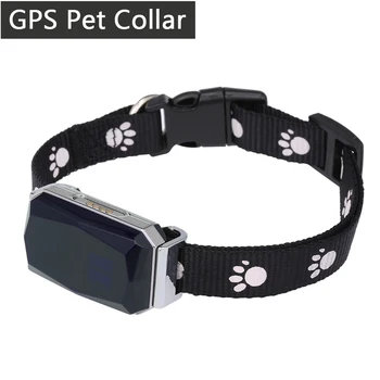 新ペット犬の首輪の gps トラッカーとマイクのための犬ゴールデンレトリバー猫リアルタイムミニ agps lbs の追跡ロケータ無料アプリ