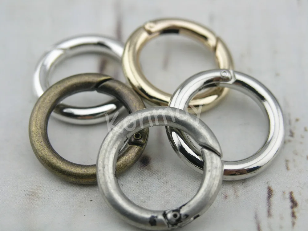 5Colors 10pcs Dia. 17.0mm Spring Clasp for Jewelry Design CLP1034in