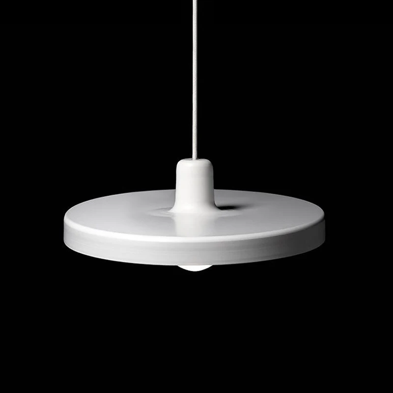 

White Aluminum Australia Creative SAA Certification Disk Pendant Light Lamp For Living Room Office Lighting Fixture Suspension