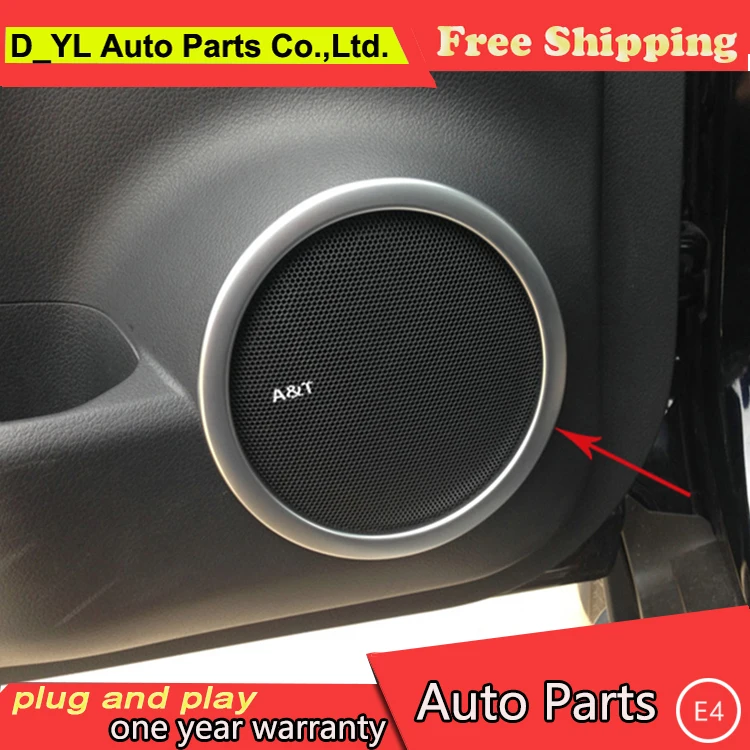 Тюнинг автомобилей для Nissan X-Trail 2014 2015 2016 ABS Chrome 4 дверные Рог кольцо Декоративные