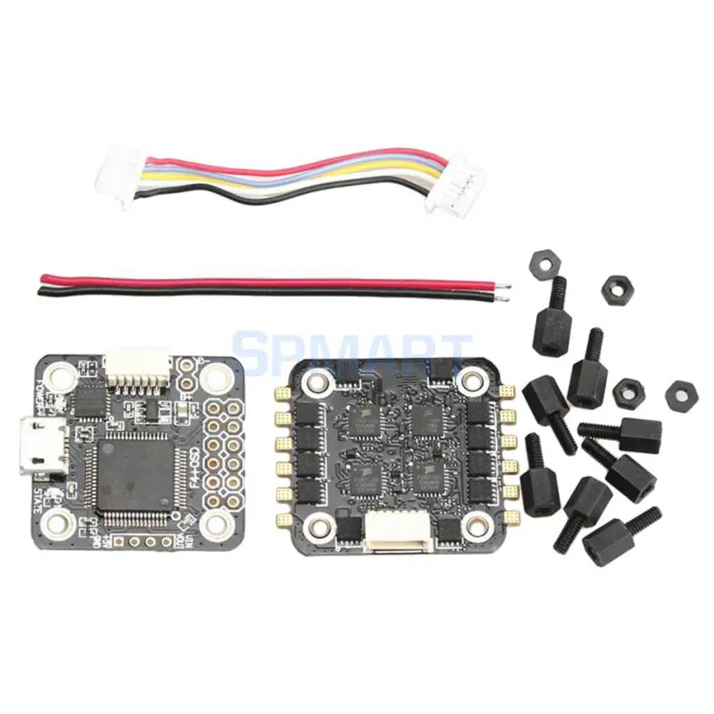 

F4 Flight Control OSD and Brushless 10A ESC Speed Control Board Set Kit for RC Drone Helicopter Aircraft Quadcopter Parts