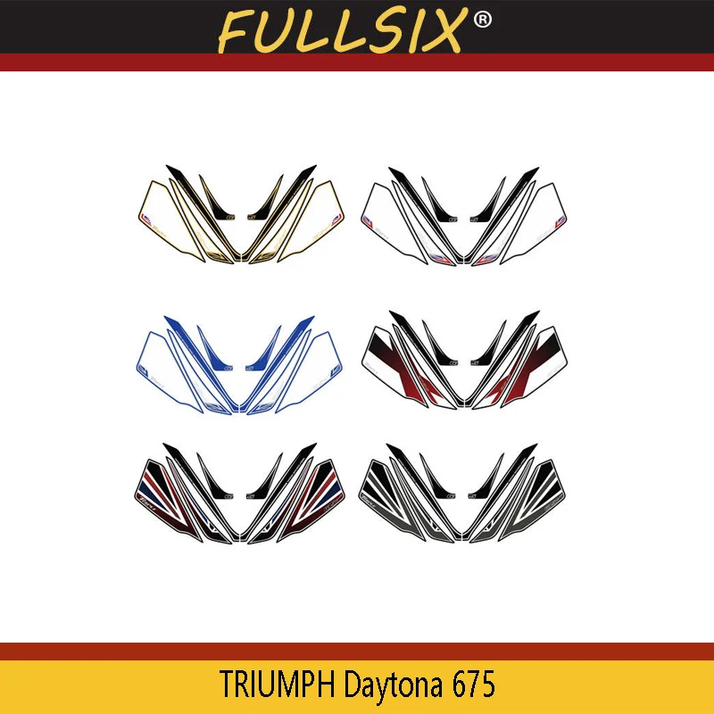 

Front Fairing Motor Number Board 3D Gel Protector for TRIUMPH Daytona 675 2009