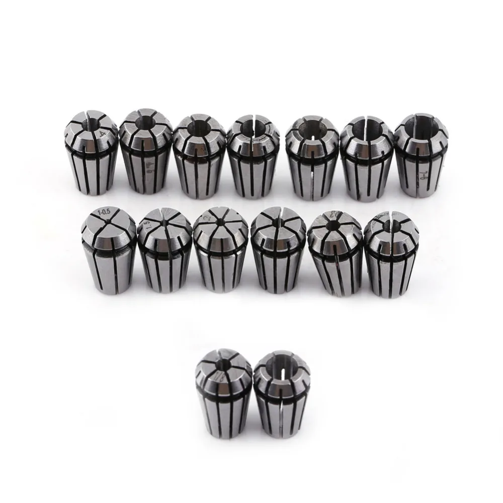 

15pcs/Lot ER11 Spring Collet Set for CNC Engraving Machine & Milling Lathe Tool