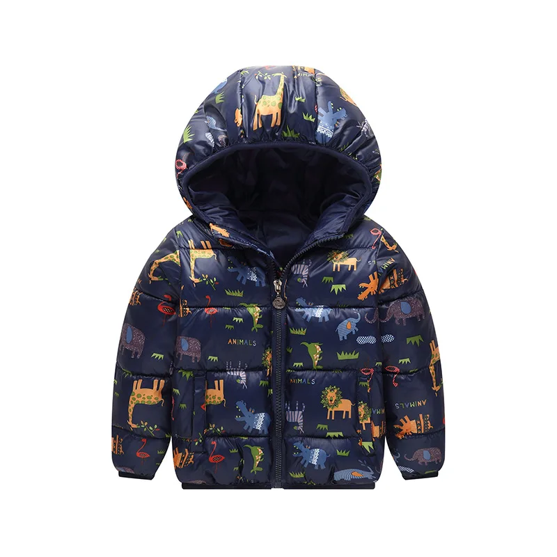 Sundae Angel/зимняя куртка для мальчика с капюшоном; утепленные куртки с длинными рукавами для девочек; Верхняя одежда для девочек; пальто; Детские Пуховые парки; одежда