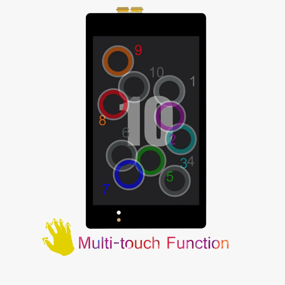 ЖК дисплей для ASUS Google Nexus 7 2nd 2013 FHD ME571 ME571K ME571KL ME572CL ME572 K008 K009 сенсорный экран с