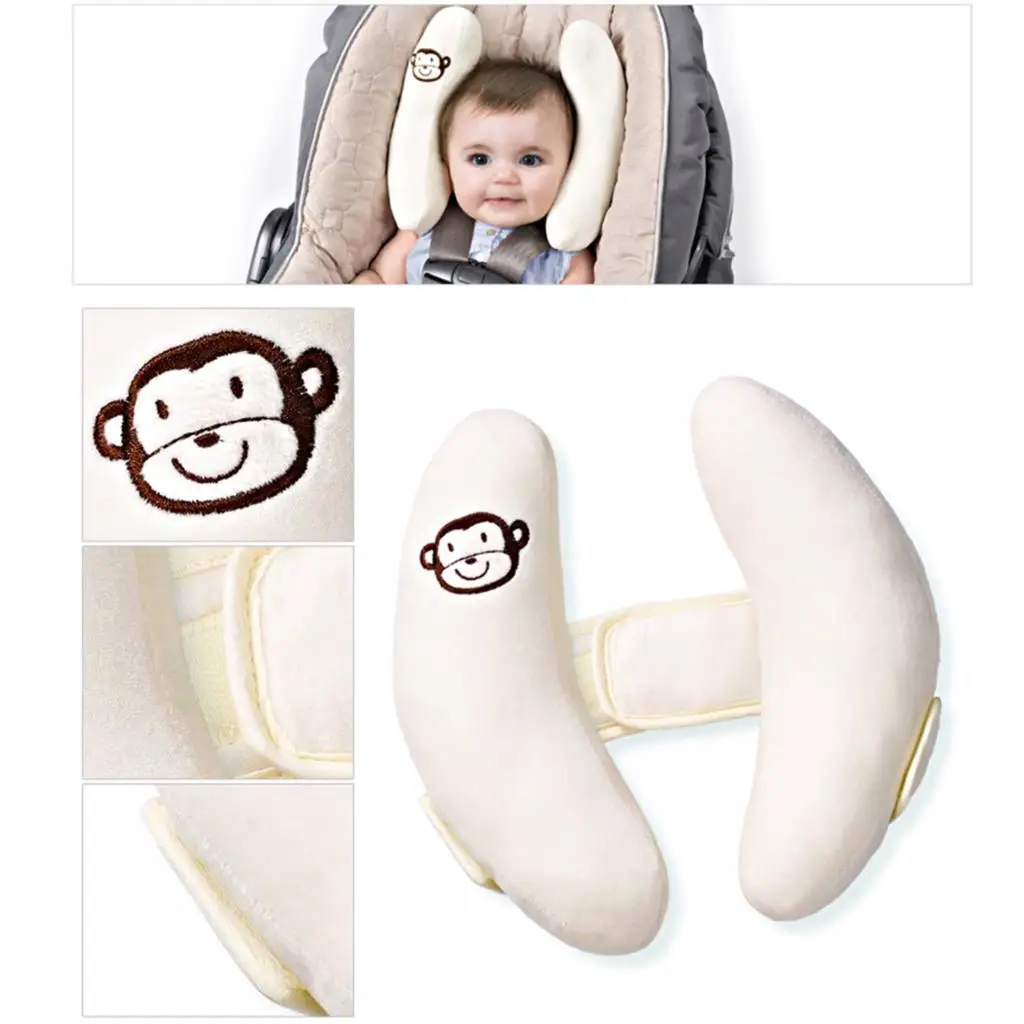 Новейшая защита детское автомобильное сиденье Ремни Подушка защита головы ребенка безопасности плеча младенческой сна подушка аксессуары для коляски