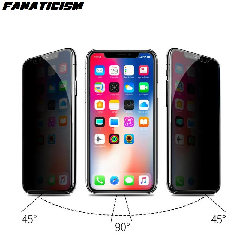 US $879.00 1000pcs Anti Spy Tempered Glass For IPhone 8 7 6S Plus 5S SE Privacy Screen Protector Film IPhone 11 Pro XR XS Max Glass Film