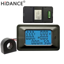 AC 25KW 85~250V 100A Digital Voltage Meters indicator Power Energy Voltmeter Ammeter current Amps Volt wattmeter tester detector