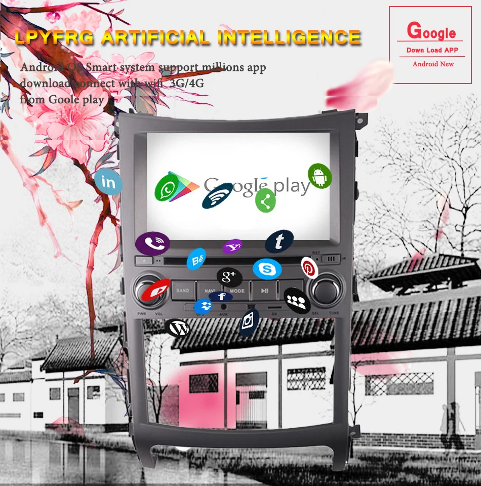 Cheap 4G RAM Octa Android 9.0 Car DVD GPS radio Navigation for Hyundai Veracruz ix55 2006-2012-2017 with 3/4G wifi DVR OBD Headunit 4